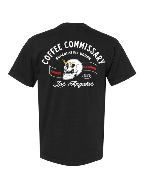 Women's Black Skull Shirt