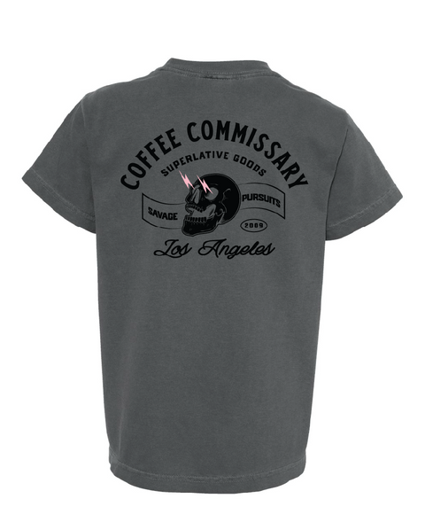 Women's Grey Skull Shirt