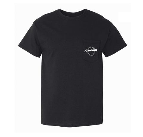 Black Commissary T-Shirt Front